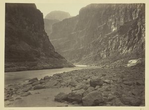 Fleuve Colorado, embouchure de Kanab Wash, en regardant vers l