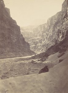 Grand Canyon du fleuve Colorado, embouchure de Kanab Wash, vue vers l