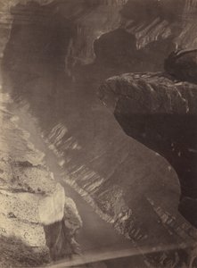 Regard vers le Sud dans le Grand Canyon, Rivière Colorado, Sheavwitz Crossing - William H. Bell
