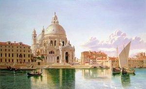 Vue de Santa Maria Della Salute, Venise