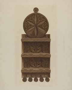Support de cuillère allemand de Pennsylvanie, vers 1942