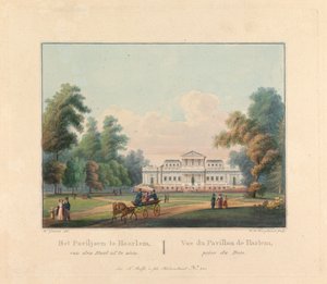 Welgelegen: Vue du Pavillon de Harlem prise du Bois - William H. Hoogkamer