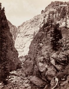 Gorge et tunnel du Toltec (1021) - William H. Jackson