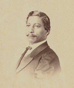 Portrait carte-de-visite de John W. Menard, 1868-1870 - William H. Leeson