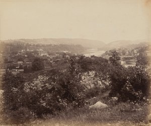 Easton, depuis la montagne Weygat - William H. Rau