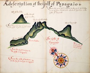 Description du golfe de Papagajo - William Hack