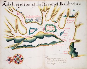 Description de la rivière de Baldivia - William Hack