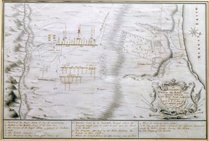 Plan de la bataille de Culloden, 16 avril 1746 - William Hall