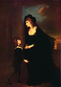 Mme Siddons et son fils dans la tragédie d