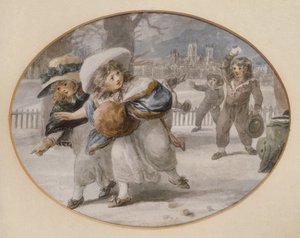 Bataille de boules de neige - William Hamilton