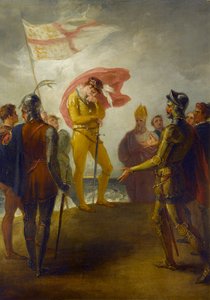 Le débarquement de Richard II à Milford Haven, c.1793-1800 - William Hamilton