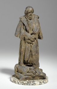 Maquette pour Alfred, Lord Tennyson assis au Trinity College, Cambridge, vers 1909