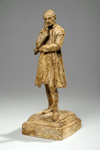 Maquette pour William Conyngham, 4e Baron Plunket, Archevêque de Dublin, c.1905 - William Hamo Thornycroft
