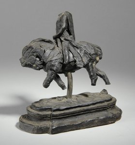Maquette pour une statue équestre d