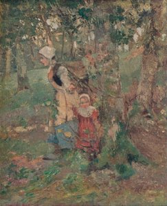 Le bord du bois, vers 1916