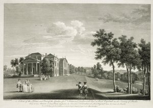 Vue de la maison et d