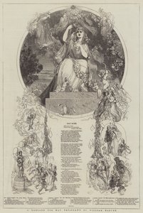 Une guirlande pour le 1er mai - William Harvey