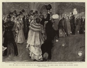 Réception de S.A.R. le Prince de Galles à l