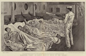 Réveillez-vous, dormeurs !, une scène matinale sur l