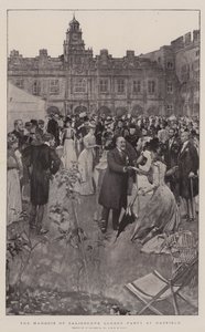 La Garden Party du Marquis de Salisbury à Hatfield - William Hatherell