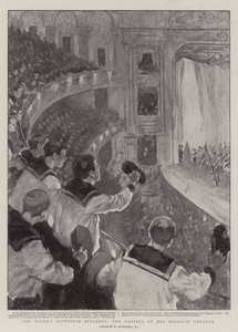 Le Quatre-vingtième Anniversaire de la Reine, la Matinée au Théâtre de Sa Majesté