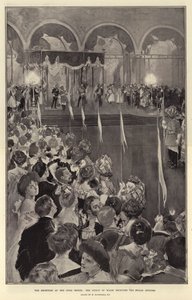 La réception au Bureau de l