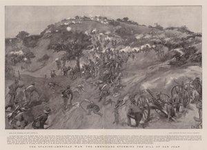 La guerre hispano-américaine, les Américains prennent d
