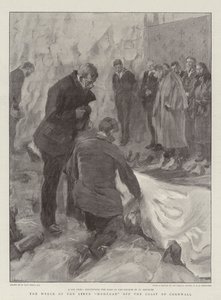 Le naufrage du paquebot Mohegan au large des côtes de Cornouailles - William Hatherell