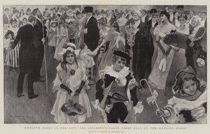 La Nuit des Rois en ville, le bal costumé des enfants à la Mansion House
