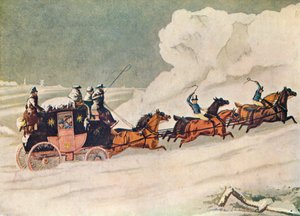 Le courrier de Devonport près d