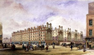 Habitations des artisans, Petticoat Square, Londres - William Haywood