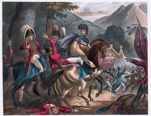Bataille près du village de Sorauren - William Heath
