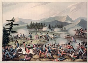 Bataille de Barrosa, 5 mars 1811, gravée par I. Clarke, aquatinte par M. Dubourg, 1811 - William Heath