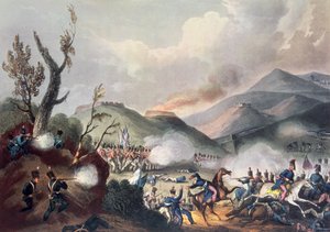Bataille de Busaco, 27 septembre 1810, gravée par Thomas Sutherland (né vers 1785) - William Heath
