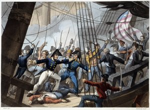 Collision du bateau américain Chesapeake - William Heath