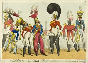 Dandys militaires ou héros de 1818 - William Heath