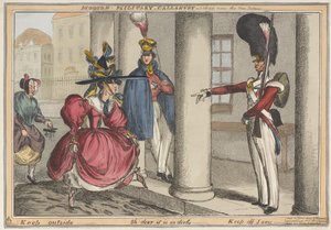 Modern Military Gallantry - Un croquis près du nouveau palais Gardez dehors - Oh mon dieu, c