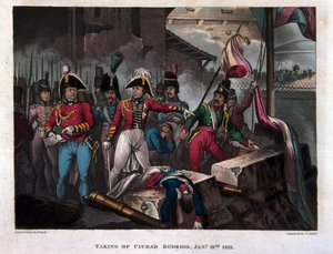 Prise de Ciudad Rodrigo le 19 janvier 1812, publié en 1818 - William Heath