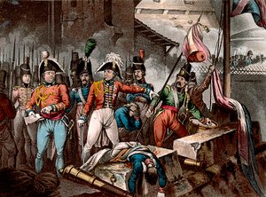 Le duc de Wellington à la prise de Ciudad Rodrigo, Espagne, Guerre péninsulaire, 1812 c1818 - William Heath