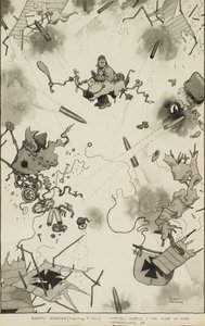 Une belle conclusion, vers 1918 - William Heath Robinson