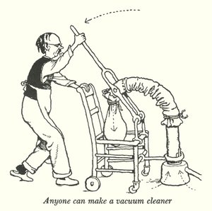 Tout le monde peut fabriquer un aspirateur - William Heath Robinson