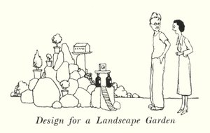 Conception pour un jardin paysager