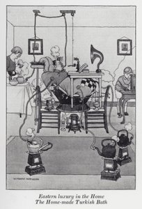 Luxe oriental à la maison, le bain turc fait maison - William Heath Robinson