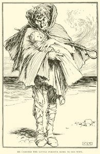 Il ramena la petite Perdita chez sa femme - William Heath Robinson