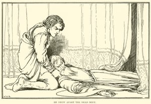 Il écarta le cadavre - William Heath Robinson