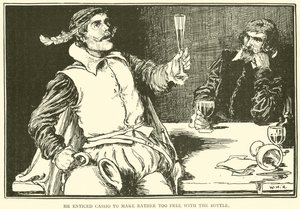 Il a incité Cassio à abuser de la bouteille - William Heath Robinson