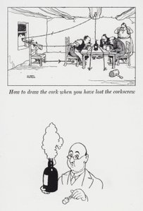 Comment tirer le bouchon quand on a perdu le tire-bouchon