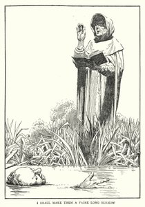 Je vais leur faire un beau long sermon - William Heath Robinson