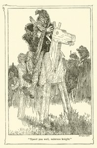 Illustration pour Don Quichotte - William Heath Robinson