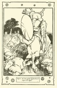 Illustration pour Don Quichotte - William Heath Robinson